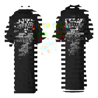 3Rd Birthday 3 Years Old I'm This Many Monster Trucks Old T-Shirt | Mazezy