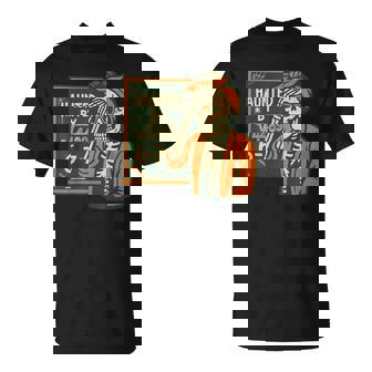 4489 Six Seven 6 7 Meme Skeleton Haunted By 6-7 Meme 4489 T-Shirt - Monsterry