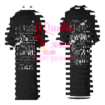 49歳の誕生日 ハイヒール A Queen Was Born In 3月 1976 Tシャツ - Kawaiitshirt