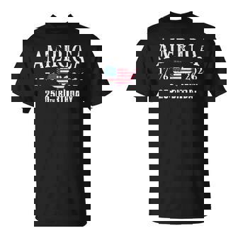 4Th Of July American Flag Vintage 250 Years 1776 2026 Usa T-Shirt | Seseable CA