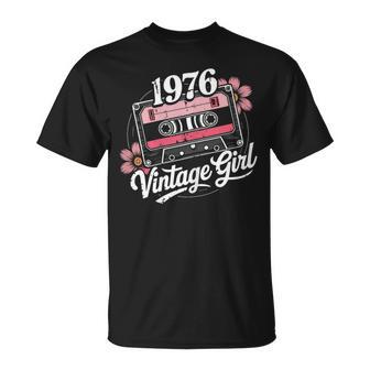 50 Años Intage 1976 Cumpleaños 50 Retro 1976 Camiseta unisex - Regaloses