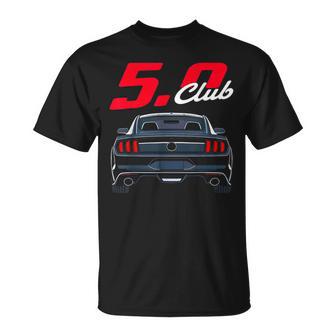 50 Coyote V8 Muscle Car Stang American Speed Power T-Shirt - Thegiftio UK