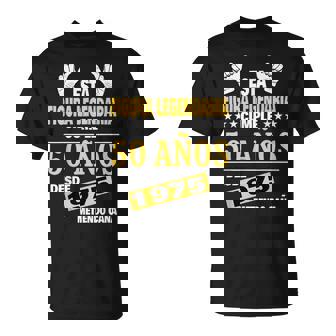 50 Cumpleaños Divertido – Nacidos En 1975 Camiseta unisex - Regaloses