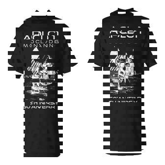 50周年記念 アポロ11号 月面着陸宇宙 ファーストステップ Tシャツ - Kawaiitshirt