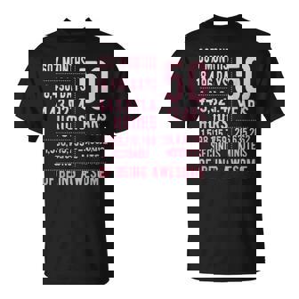 50歳の誕生日 男女 面白い 50歳 Tシャツ - Kawaiitshirt