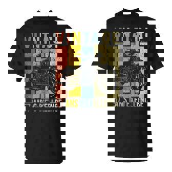 57 Ans Anniversaire Moto Motardintage Cadeau T-Shirt - Cadeauxyz