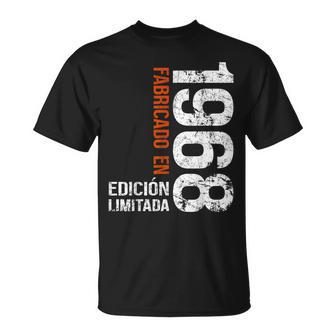 58 Años Regalo De Cumpleaños Hombre Fabricado En 1968 Camiseta unisex - Regaloses