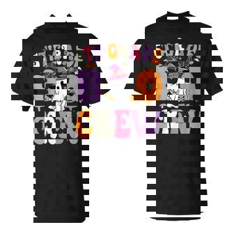 5Th Grade Boo Crew Spooky Fifth Grade Halloween Teacher T-Shirt - Monsterry