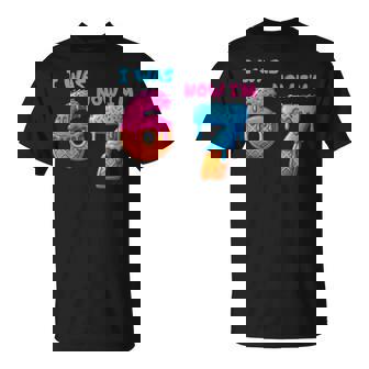 I Was 6 Now I'm 7 7Th Year Old Birthday 67 Meme T-Shirt | Seseable CA