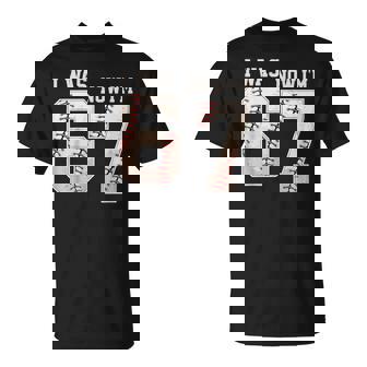 I Was 6 Now I'm 7 Year Old Birthday 67 Meme Baseball Bday T-Shirt - Monsterry