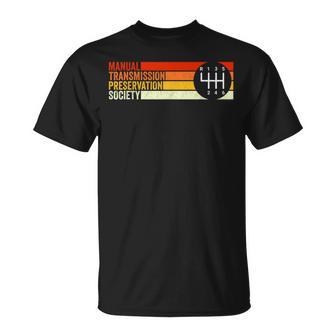 6 Speed Manual Transmission Preservation Society T-Shirt - Thegiftio UK