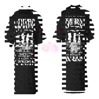 60 Years Old November Floral 1965 60Th Birthday Women T-Shirt | Mazezy