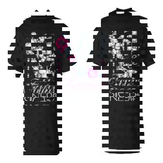 61 And Fabulous Since 1964 Happy 61St Birthday Girl Lady T-Shirt | Mazezy