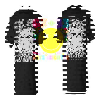 67 33 Days Brighter Smile Face 100 Days Of School Boy Girl T-Shirt | Seseable CA