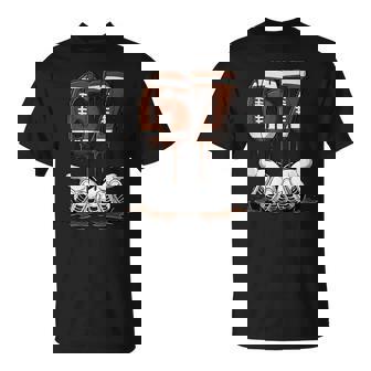 67 Football Six Seven 6 7 Meme 6-7 Football Drip 67 T-Shirt - Monsterry