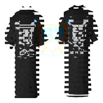 67 Ice Cream Drip Baseball Meme Six Seven Gen Alpha T-Shirt | Seseable CA