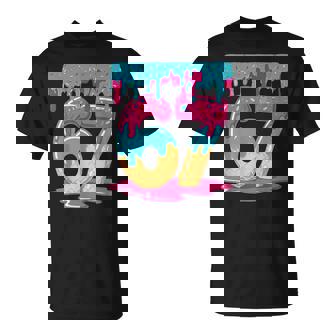 67 Ice Cream Drip Meme Six Seven Gen Alpha Slang T-Shirt | Mazezy