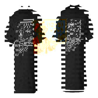 67 Teacher Halloween Skeleton Six Seven Meme Brainrot Math T-Shirt | Mazezy