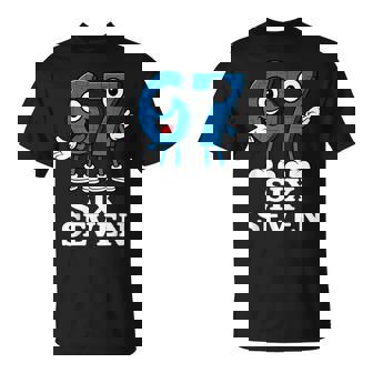 67 シックスセブン 6-7 Gen Alpha イタリアンブレインロットゲームミーム Tシャツ - Kawaiitshirt