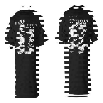 7 Year Old Birthday Was 6 Now I'm 7 67 Boy Girl T-Shirt | Mazezy