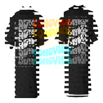 70S Longview 70年代のロングビュー 長袖tシャツ Tシャツ - Kawaiitshirt