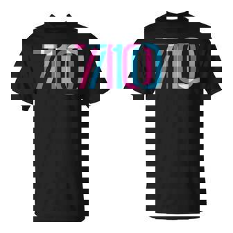 710 オイルダビング420 トリッピーグリッチ Tシャツ - Kawaiitshirt