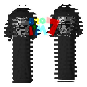 7Th Birthday Boy Bro I’M 7 Year Old Video Gamer Seven Bday T-Shirt - Thegiftio