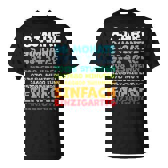 8 Geburtstag Junge Jungen Kinder Dekoration 8Er Geburtstag T-Shirt - Geschenkecke