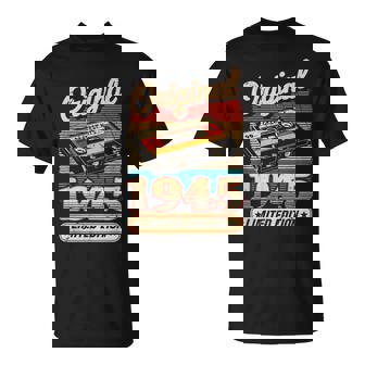 80Th Birthday Retro Vintage 1945 Women T-Shirt | Seseable UK