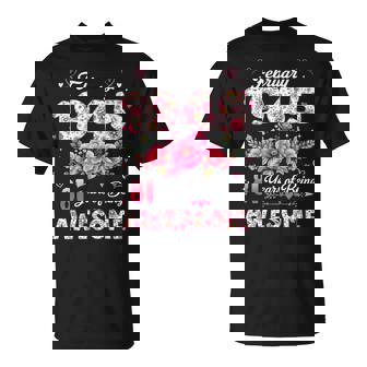 81歳 1945年2月 花柄 81歳 誕生日 男性 女性 長袖tシャツ Tシャツ - Kawaiitshirt