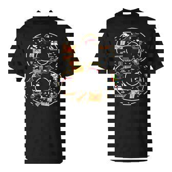 8º Cumpleaños 8 Años Pirata Niños Niñas Calavera Camiseta unisex - Regaloses