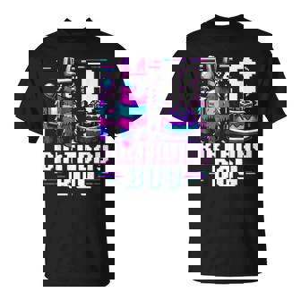 8Th Birthday Boy Llama For 8 Years Old Gamers T-Shirt - Thegiftio