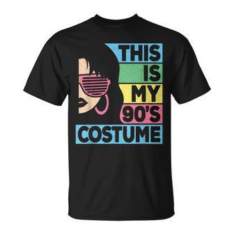 This Is My 90'S Costume 1990S 90S Outfit Disco Party T-Shirt - Thegiftio UK
