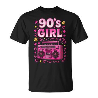 90'S Girl 90S 90Er 1990Er Retro Neunziger Party T-Shirt - Geschenkecke