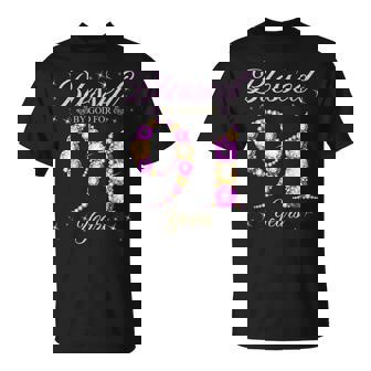 91歳の91歳の誕生日bデーパーティー 神に祝福されて Tシャツ - Kawaiitshirt