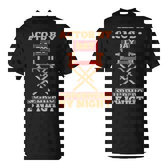 Actor Cine Teatro Actuación Actor Camiseta unisex - Regaloses