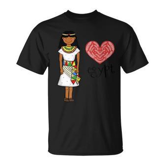 Adorable Pyramides De Pharaonphinx Égyptien Tut Égyptien Pour Filles T-Shirt - Cadeauxyz