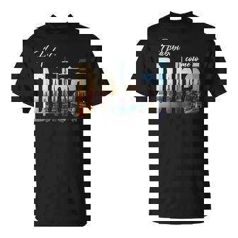 Adventure Family Trip Graphic Dubai Habibi Come To Travel T-Shirt - Monsterry