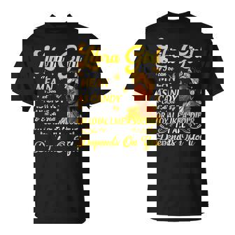 African American Birthday Black Libra Girl T-Shirt - Monsterry