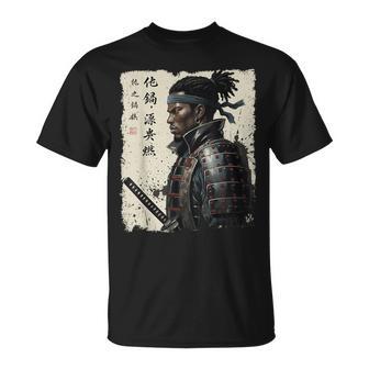Afro American Samurai Black History Month African Roots T-Shirt - Thegiftio