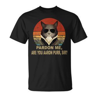 Alexander Hamilton Gato Camiseta unisex - Regaloses