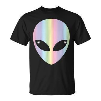 Alien Head Buntes Alien T-Shirt - Geschenkecke