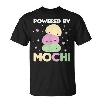 Alimentato Da Gelato Kawaii Mochi Maglietta - Novitaregali