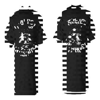 All Good Camp In The Woods 面白いキャンプテント キャンプファイヤー Tシャツ - Kawaiitshirt