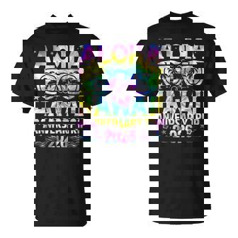 Aloha Hawaii Anniversary Trip 2026 Couple Matching Vacation T-Shirt - Thegiftio