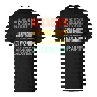 Alsacien Homme Mythe Légende Idée-Cadeau Humour Alsace T-Shirt - Cadeauxyz