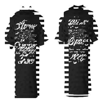 Altosonooprani Che Possono Leggere Musica Divertente Coro Chorister Maglietta - Novitaregali