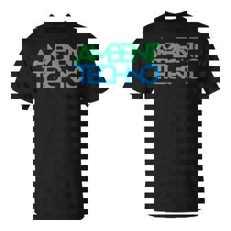 Ambient Techno Chillout Dub Tech Study Focus T-Shirt | Mazezy