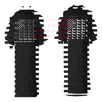 American Flag Dachshund Patriotic Dog 4Th Of July T-Shirt - Monsterry