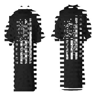 American Flag Football Patriotic Football T-Shirt | Mazezy